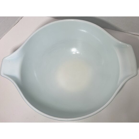 Pyrex Amish Turquoise Teal Butterprint Cinderella Nesting Mixing Bowls Set of 3 - Picture 5 of 11